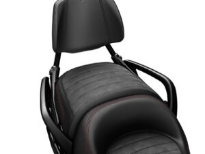 Detachable passenger backrest