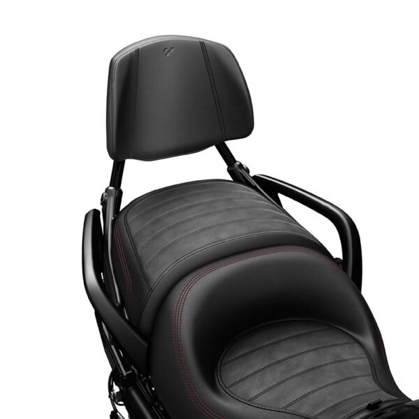 Detachable passenger backrest