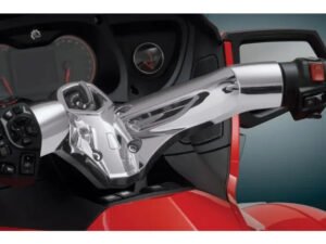 Spyder Chrome Handlebar Cover 2010-19